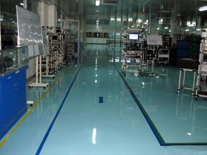 防靜電地坪工程現場圖 世紀偉業防靜電